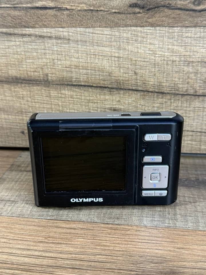 OM SYSTEM T-100 Digital Cameras Blue New Body Only