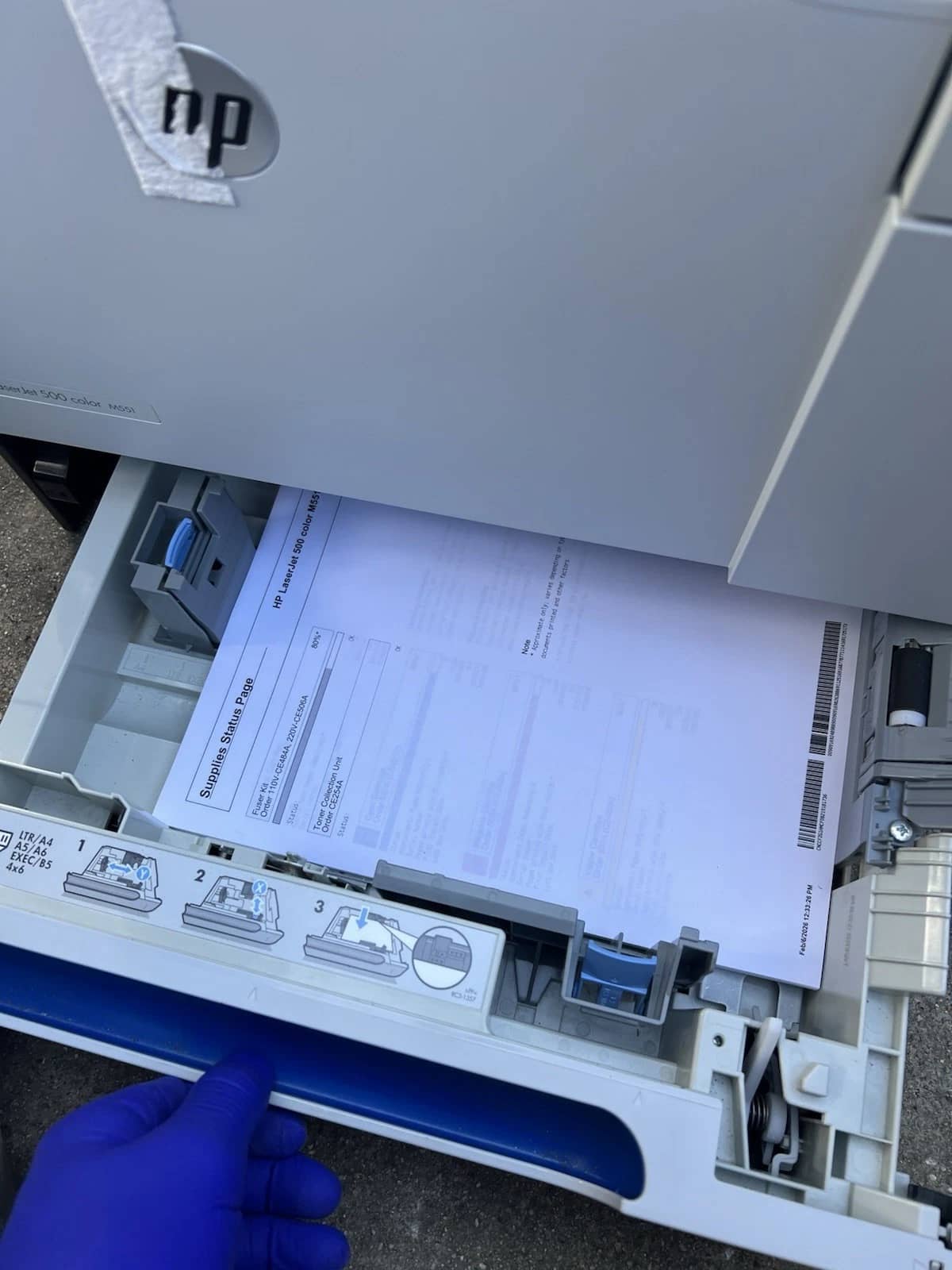 HP laserjet 500 color m551 Printers Used - Good