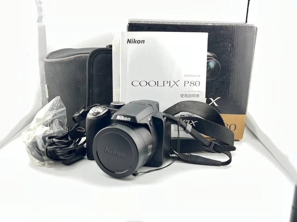 Nikon COOLPIX P80 Digital Cameras Black New Body Only