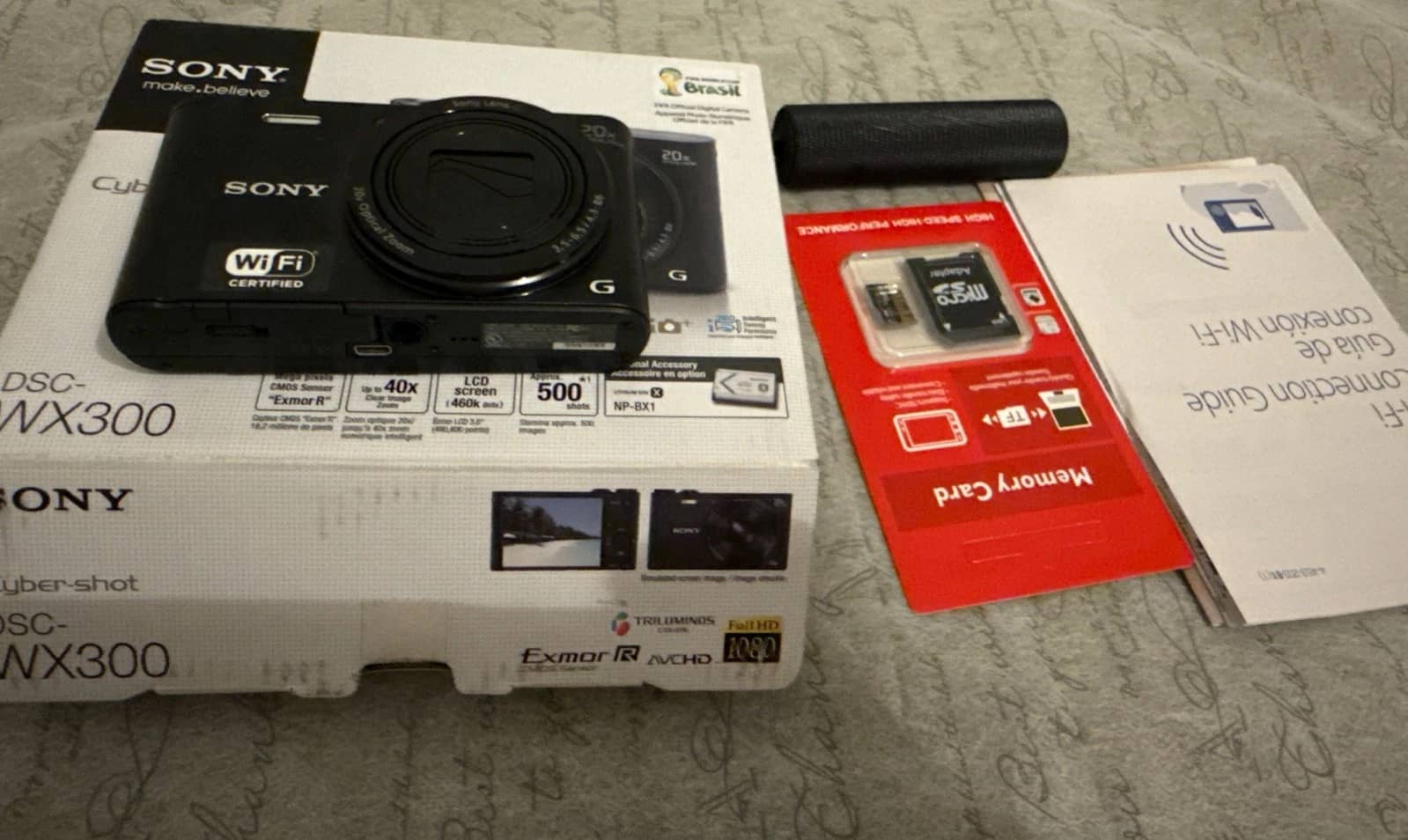 Sony Cyber-shot DSC-WX300 Digital Cameras White New Body Only