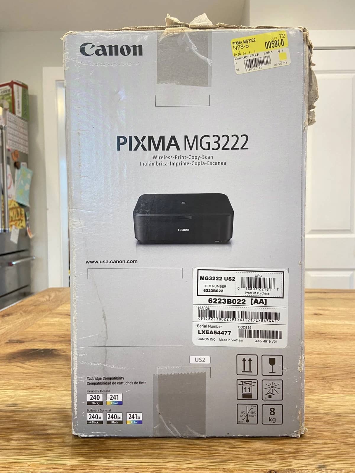 Canon Pixma MG3222 Printers New