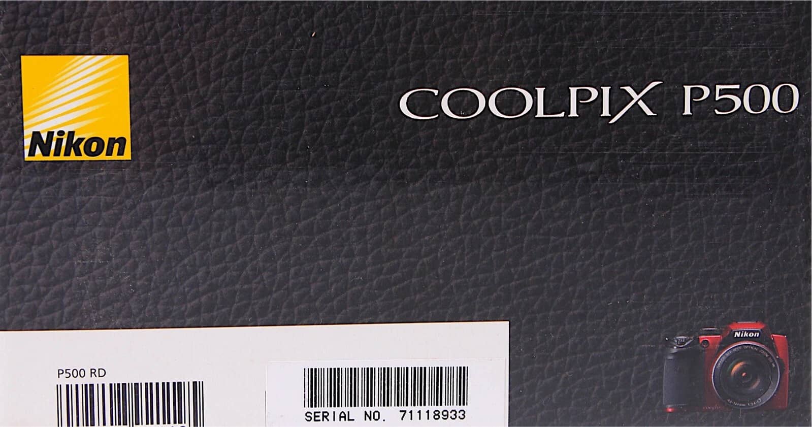 Nikon COOLPIX p500 Digital Cameras Black New Body Only