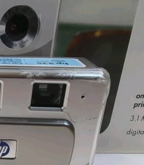HP Photosmart 435 Digital Cameras Silver Used - Good Body Only