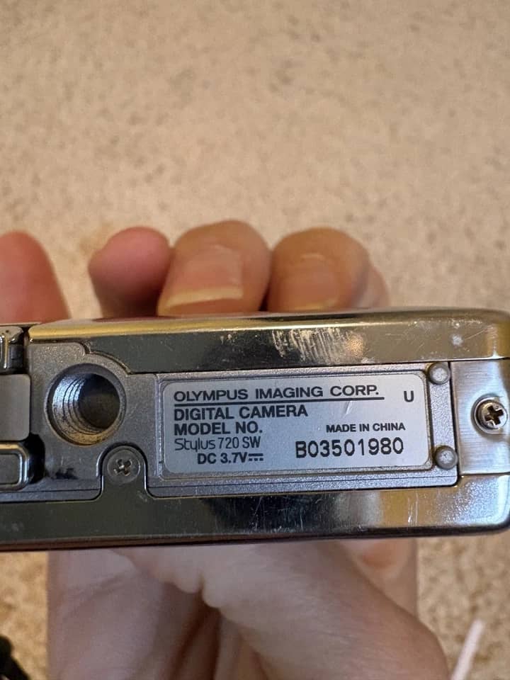 OM SYSTEM Stylus 720SW Digital Cameras Silver New Body Only