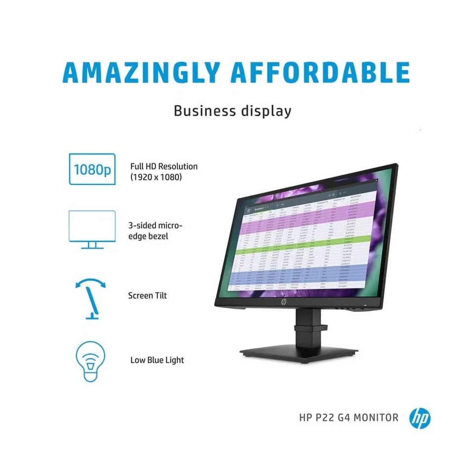 HP P22 G4 Monitors