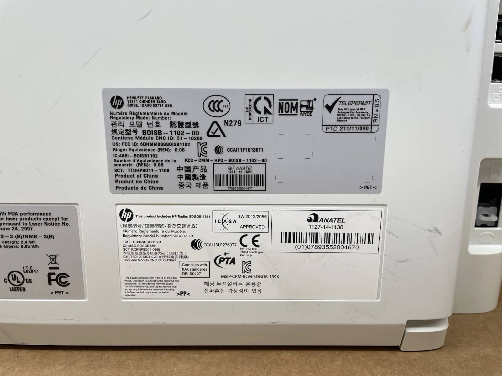 HP Color Laserjet Pro MFP M277DW Printers Used - Good