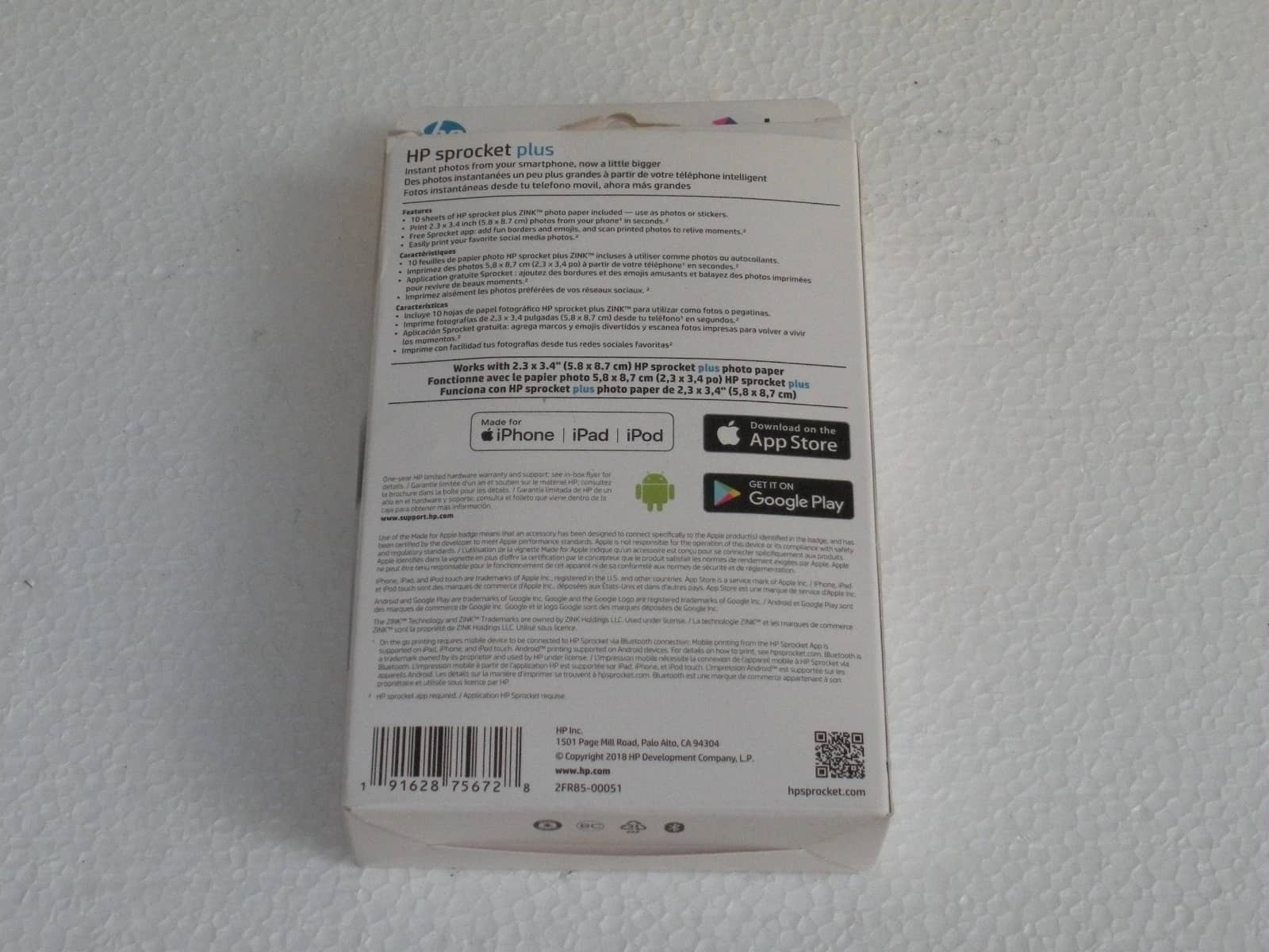 HP sprocket plus Printers New