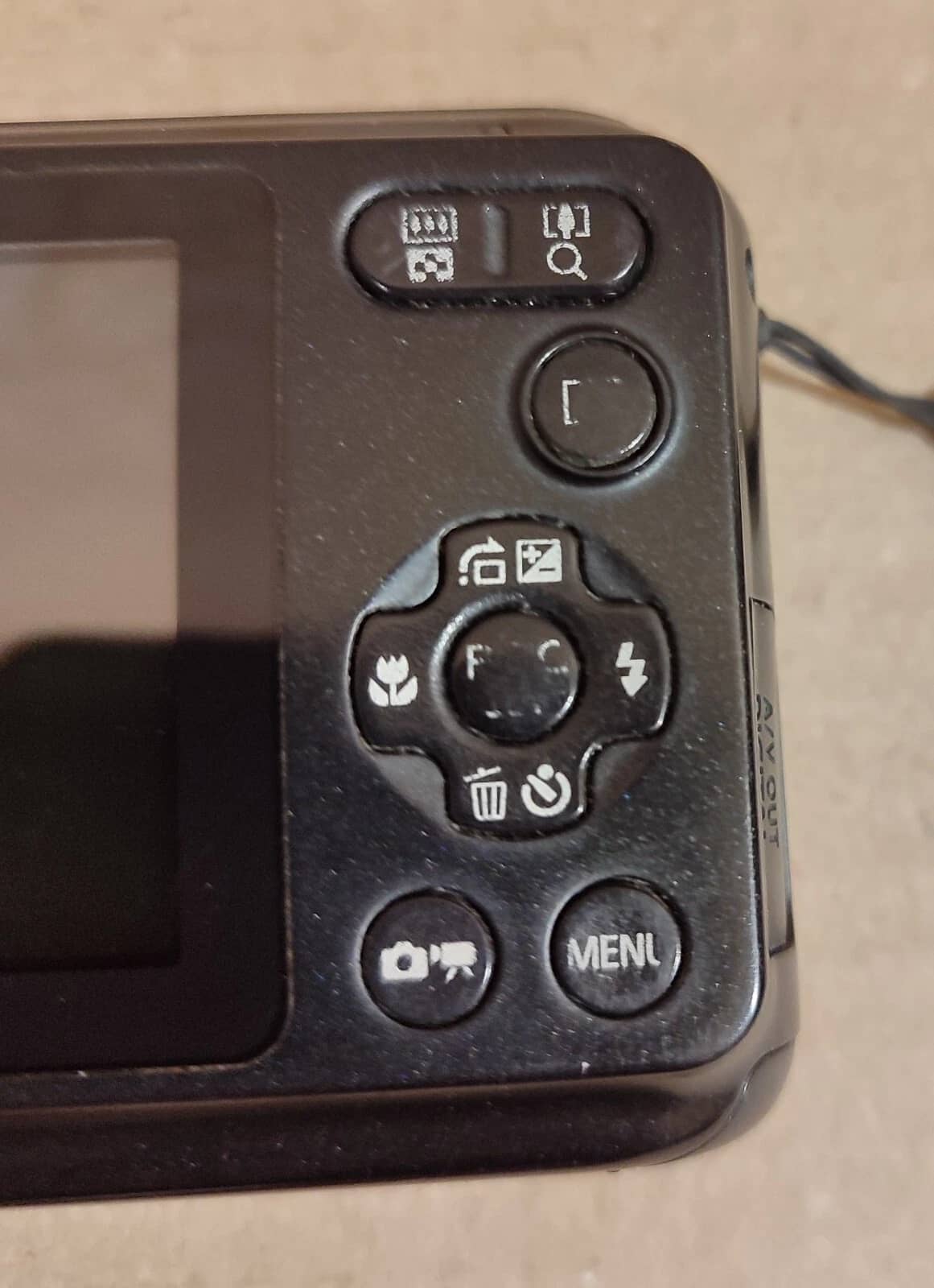 Canon A800 Digital Cameras Black Used - Good Body Only