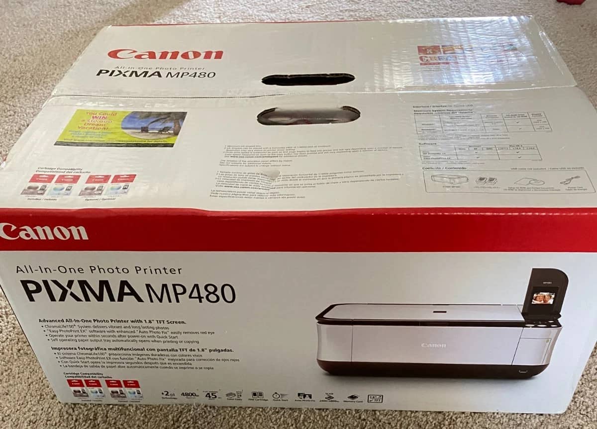 Canon mp480 Printers New