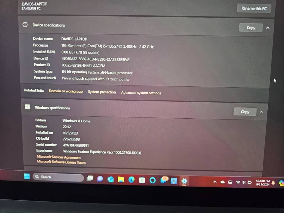 Samsung Galaxy Book Flex2 Alpha Computers