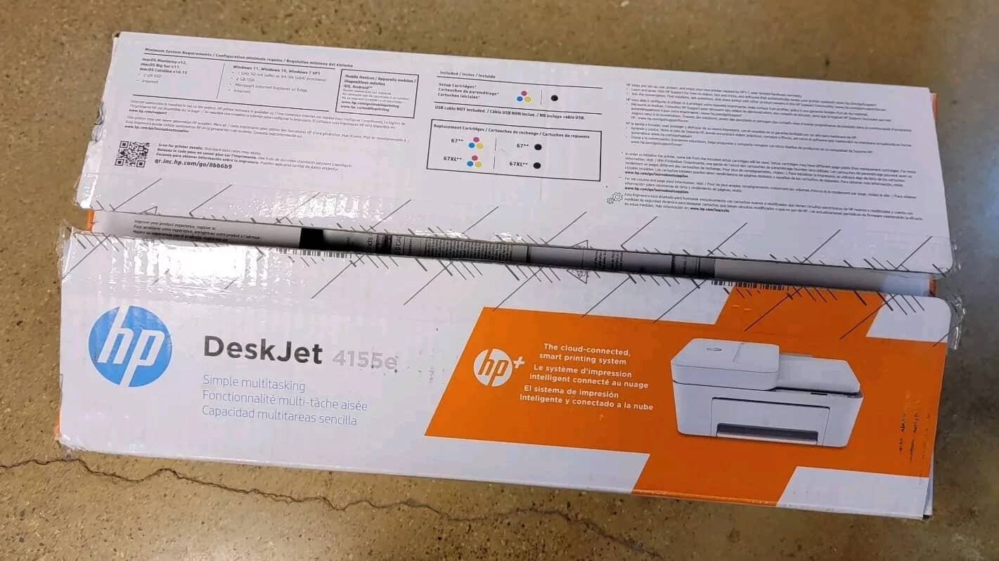 HP DeskJet 4155e Printers New