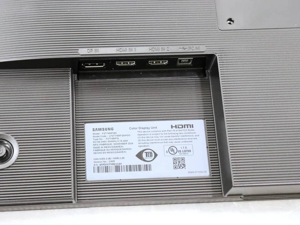 Samsung F27T450FQN Monitors