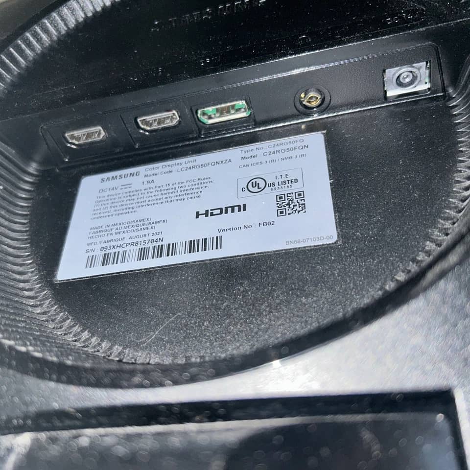 Samsung CRG5 Monitors