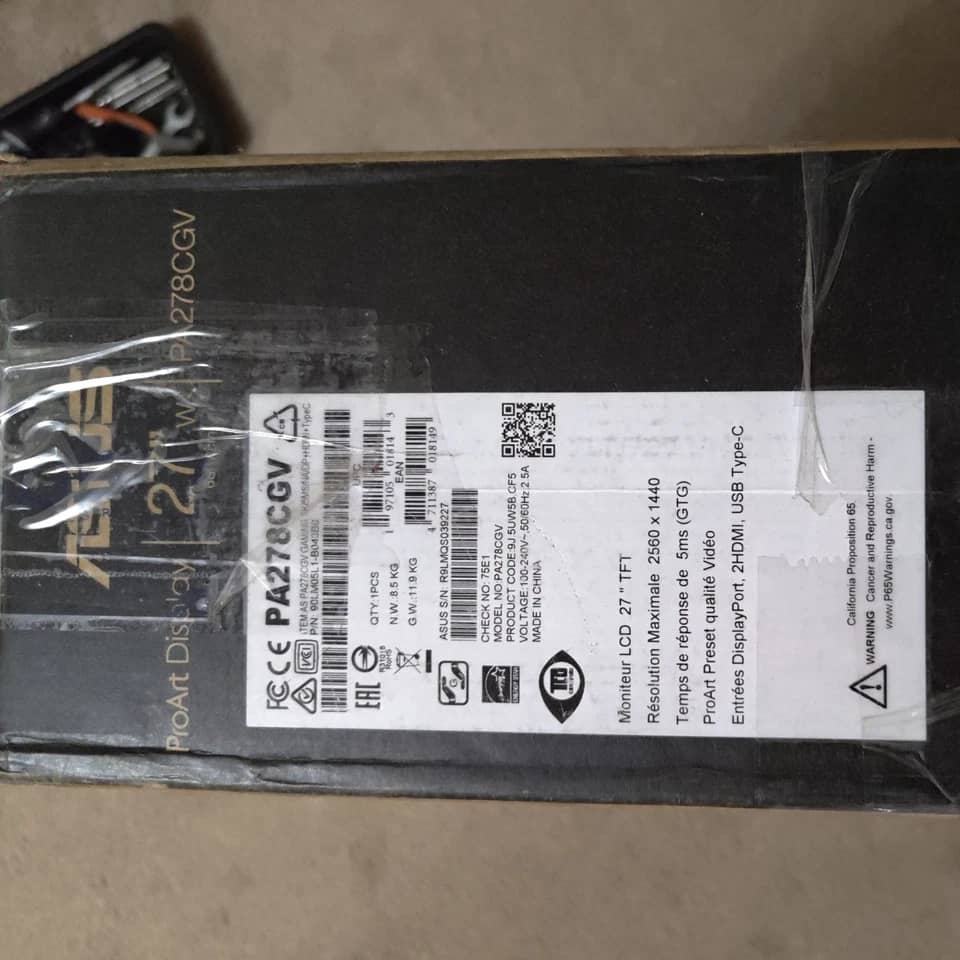 ASUS PA278CGV Monitors