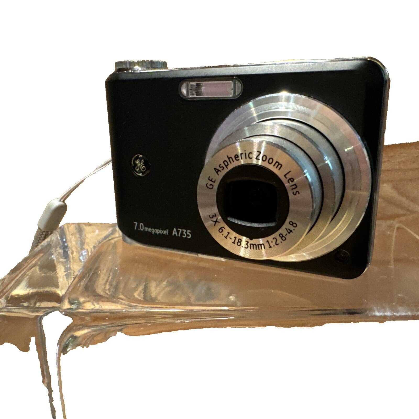 GE A1250 Digital Cameras Silver Used - Good Body Only
