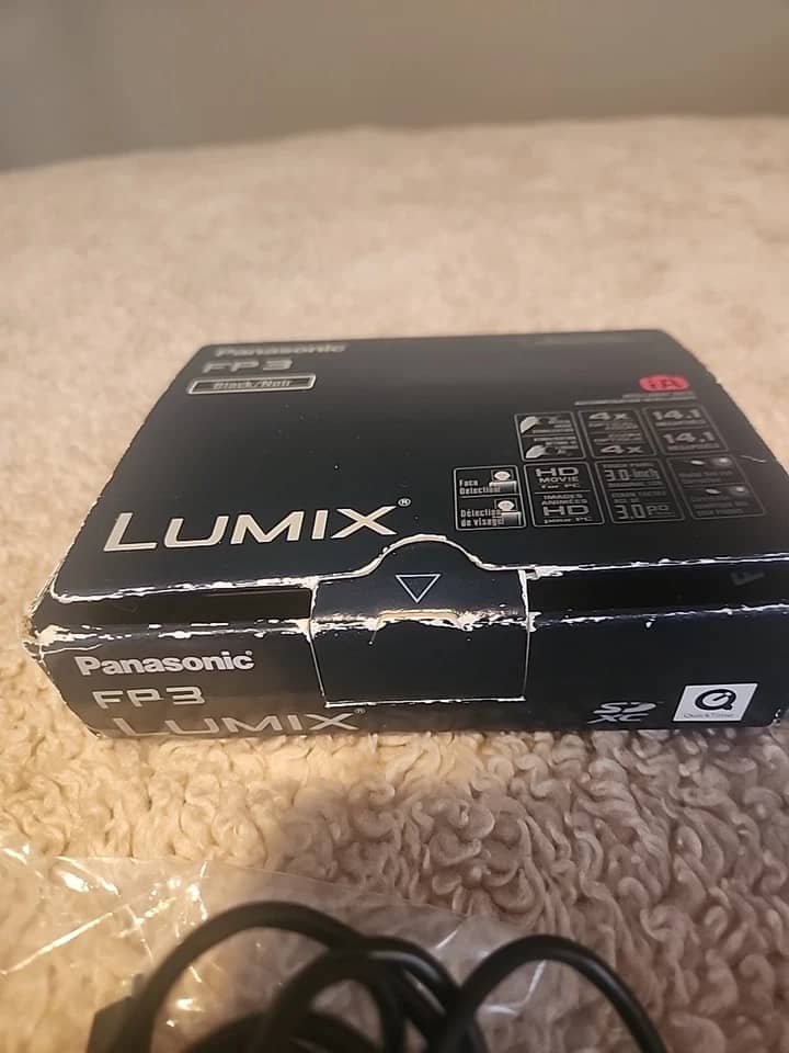 Panasonic LUMIX FP3 Digital Cameras Black New Body Only