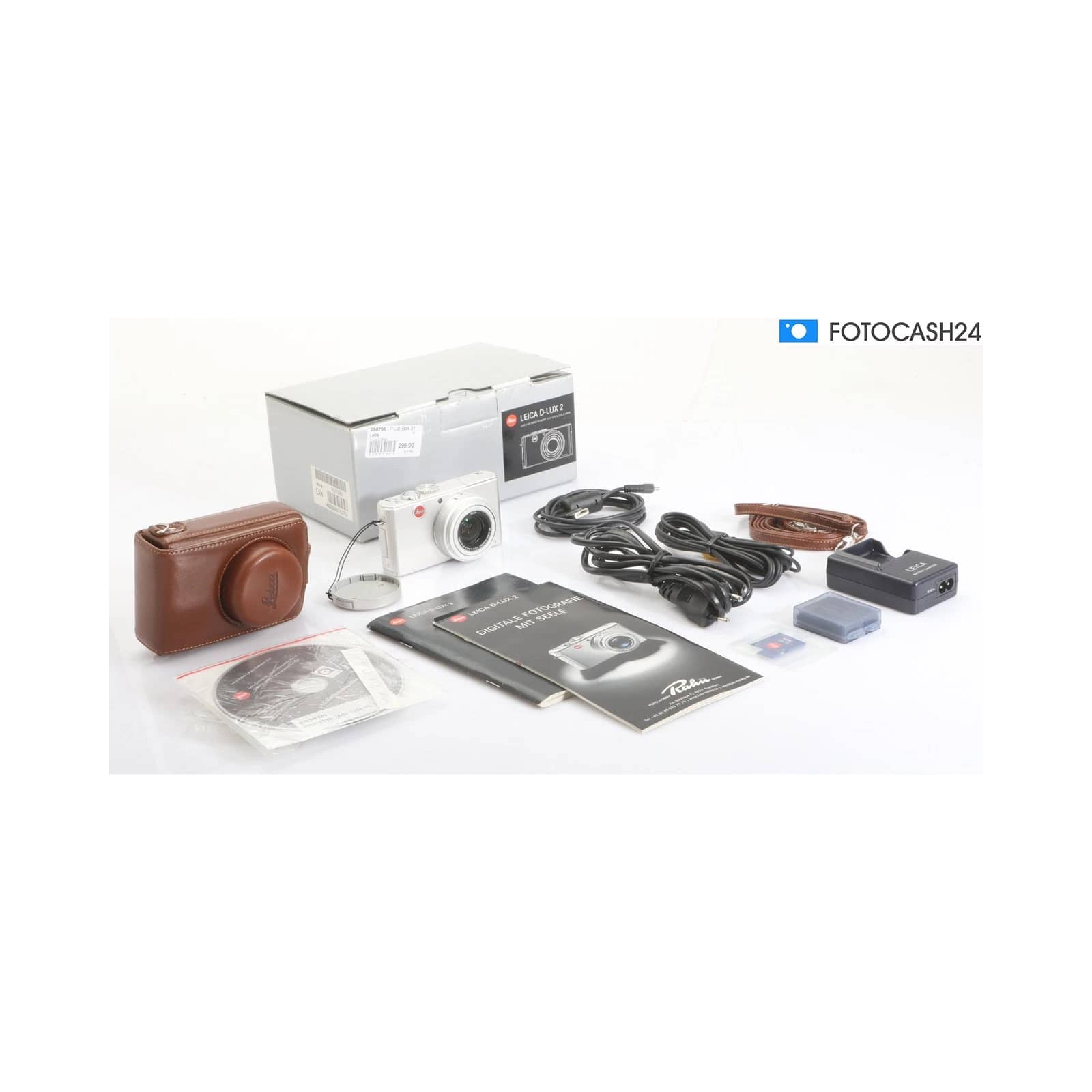 Leica D-LUX 2 Digital Cameras Gray New Body Only