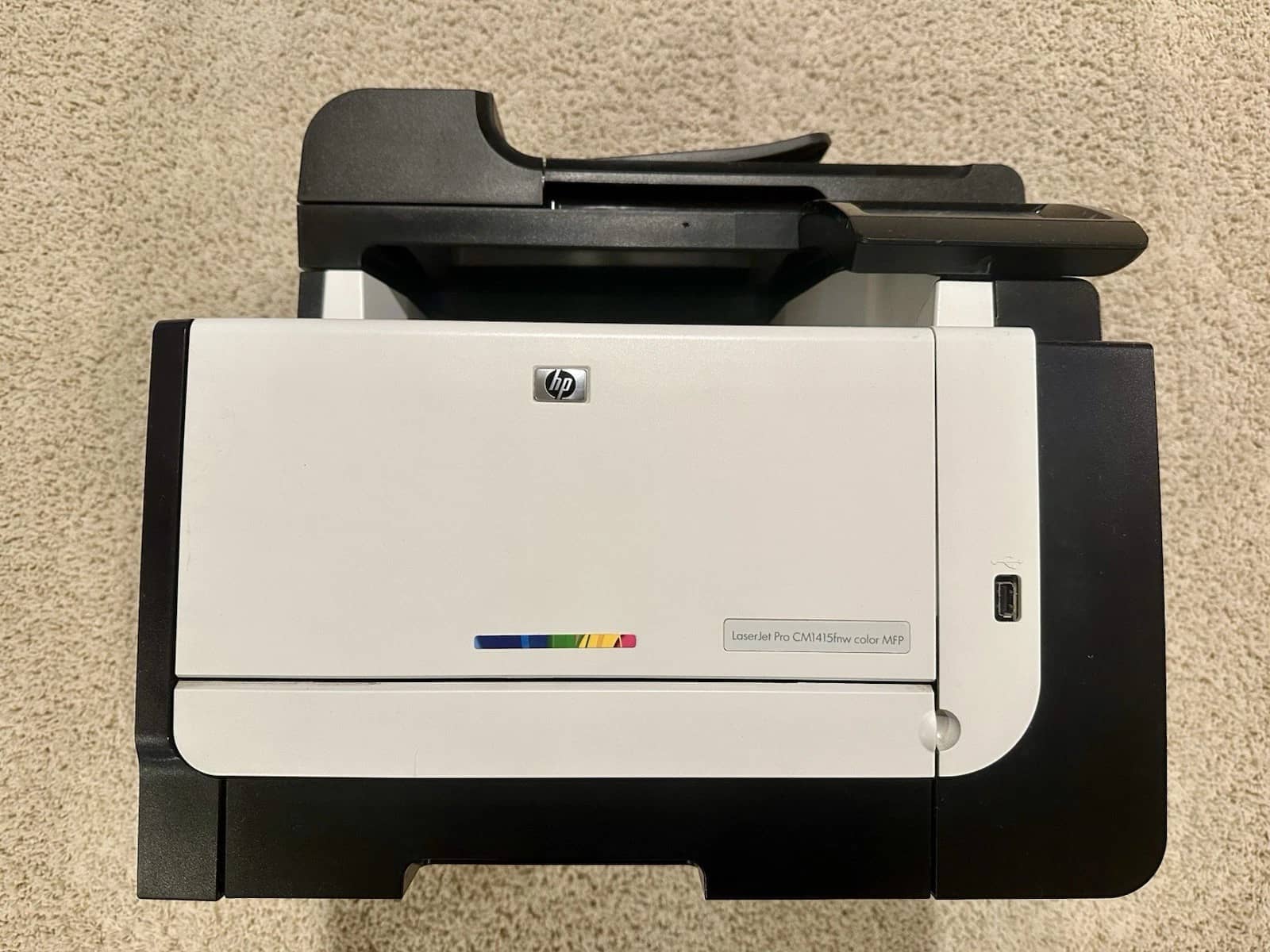 HP LaserJet Pro CM1415fnw Color Printers New