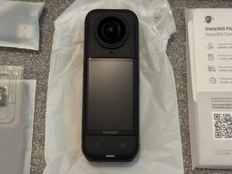 Insta360 X5 Digital Cameras Black New Body Only