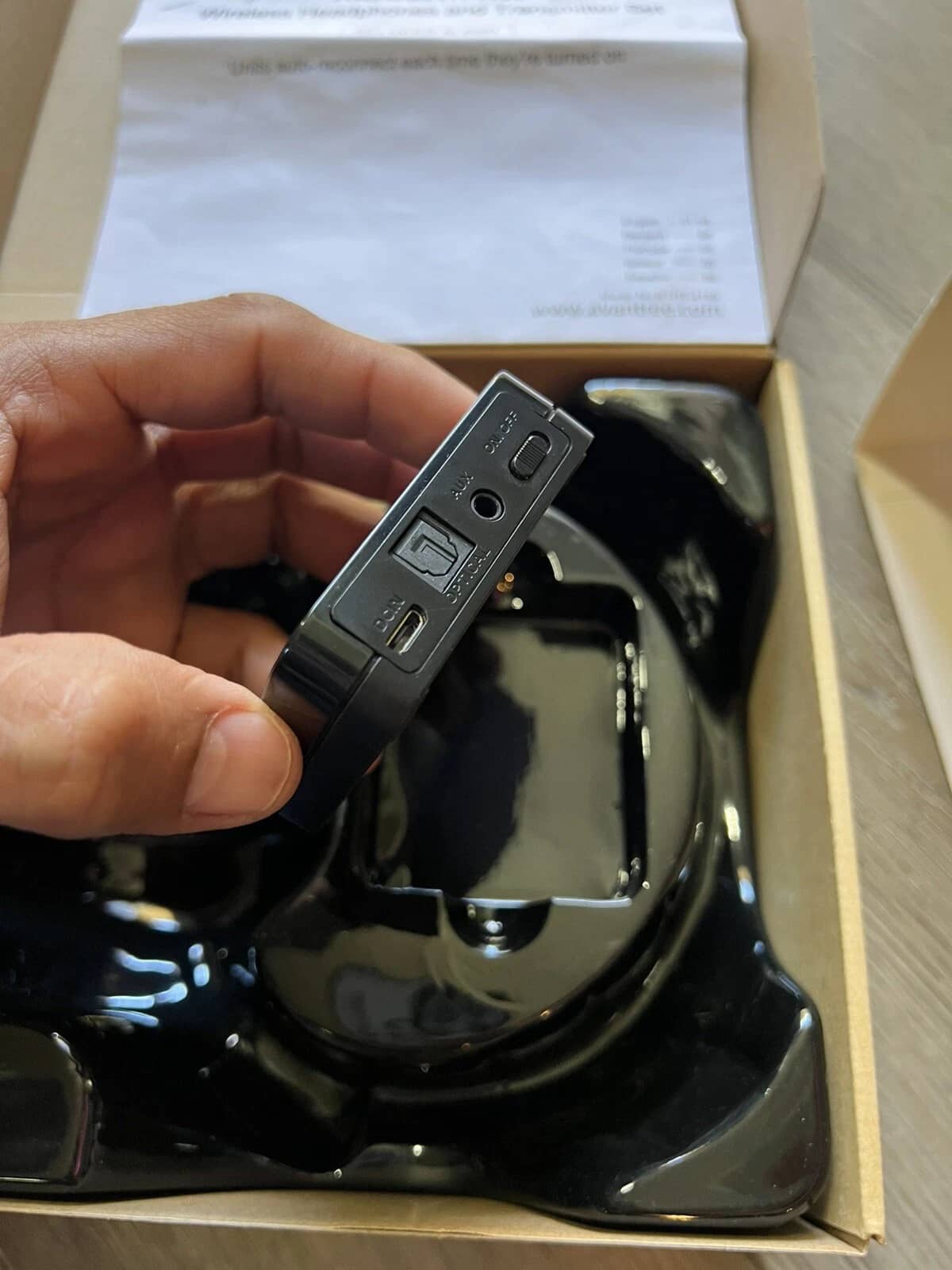 Avantree BTHT-4189-BLK Headphones & Earbuds Black New