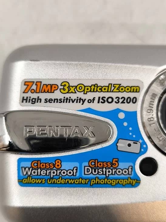 Pentax Optio W30 Digital Cameras Silver New Body Only