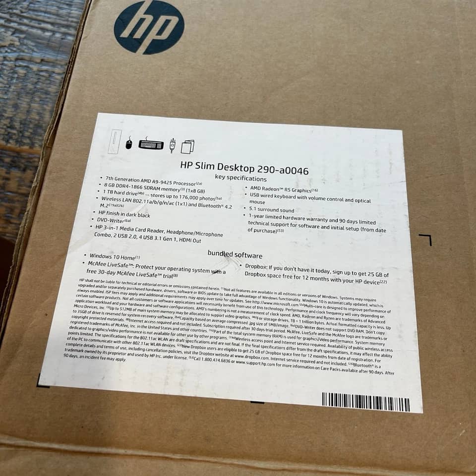 HP A9-9425 Computers New