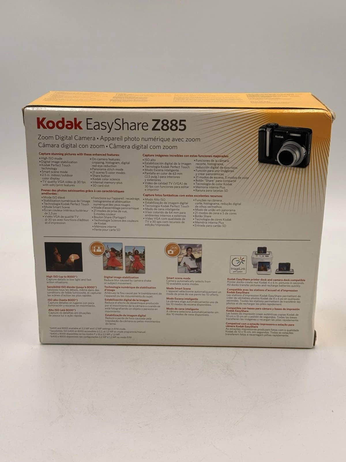 Kodak EasyShare Z885 Digital Cameras Black New Body Only