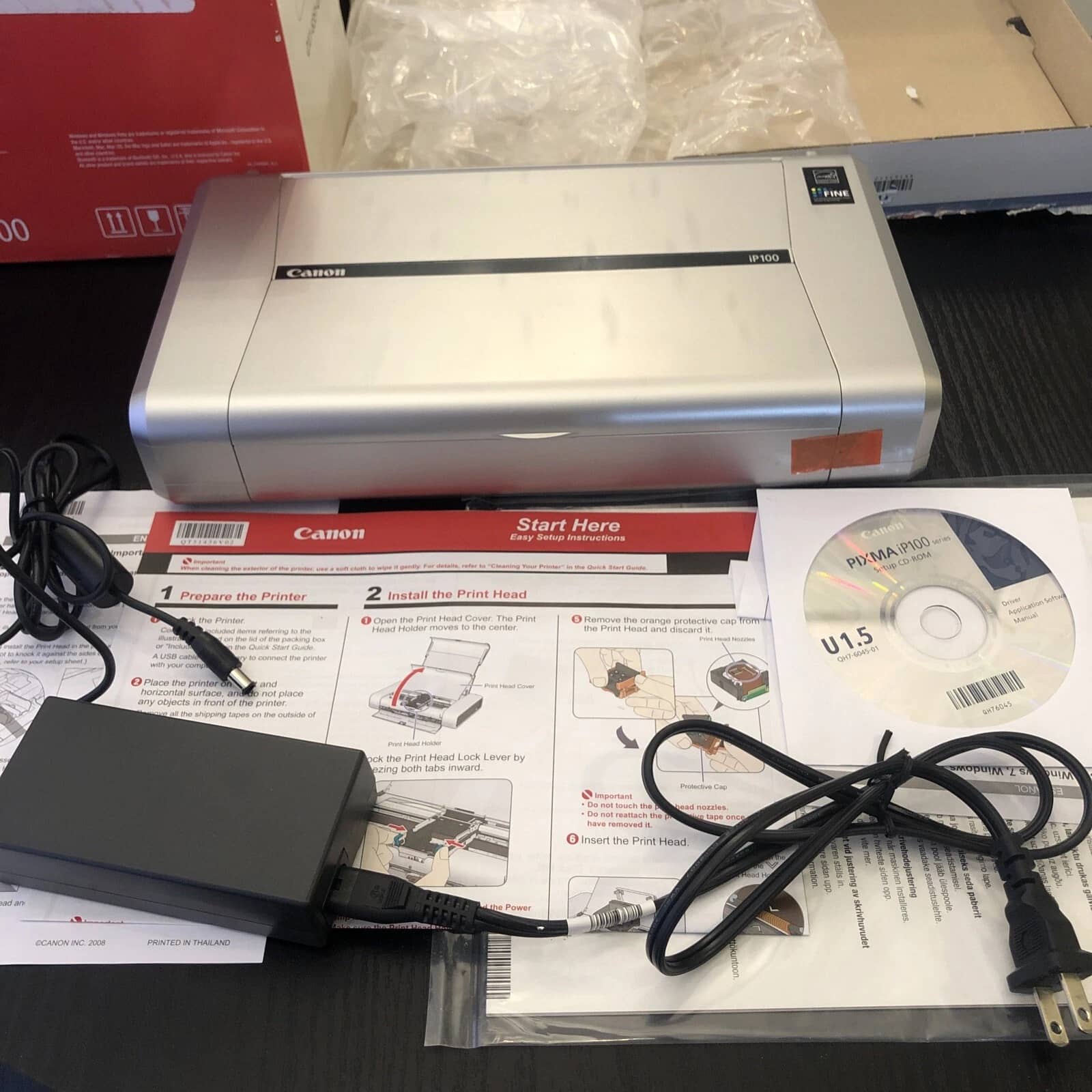Canon iP100 Printers New