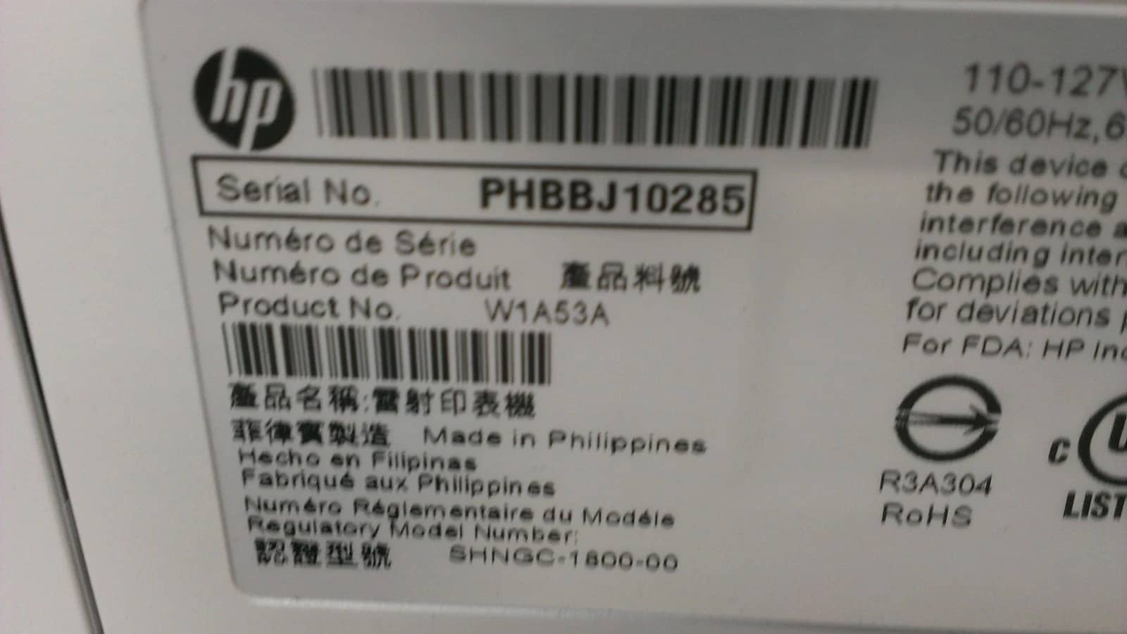 HP laserjet M404dn Printers Used - Good