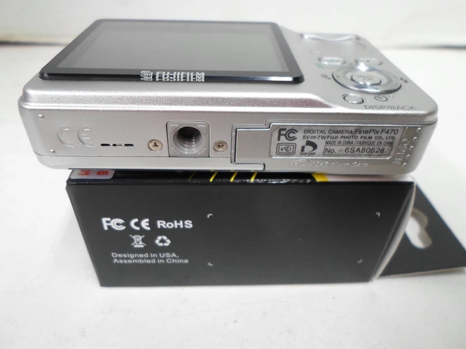 Fujifilm FinePix F470 Digital Cameras Silver New Body Only