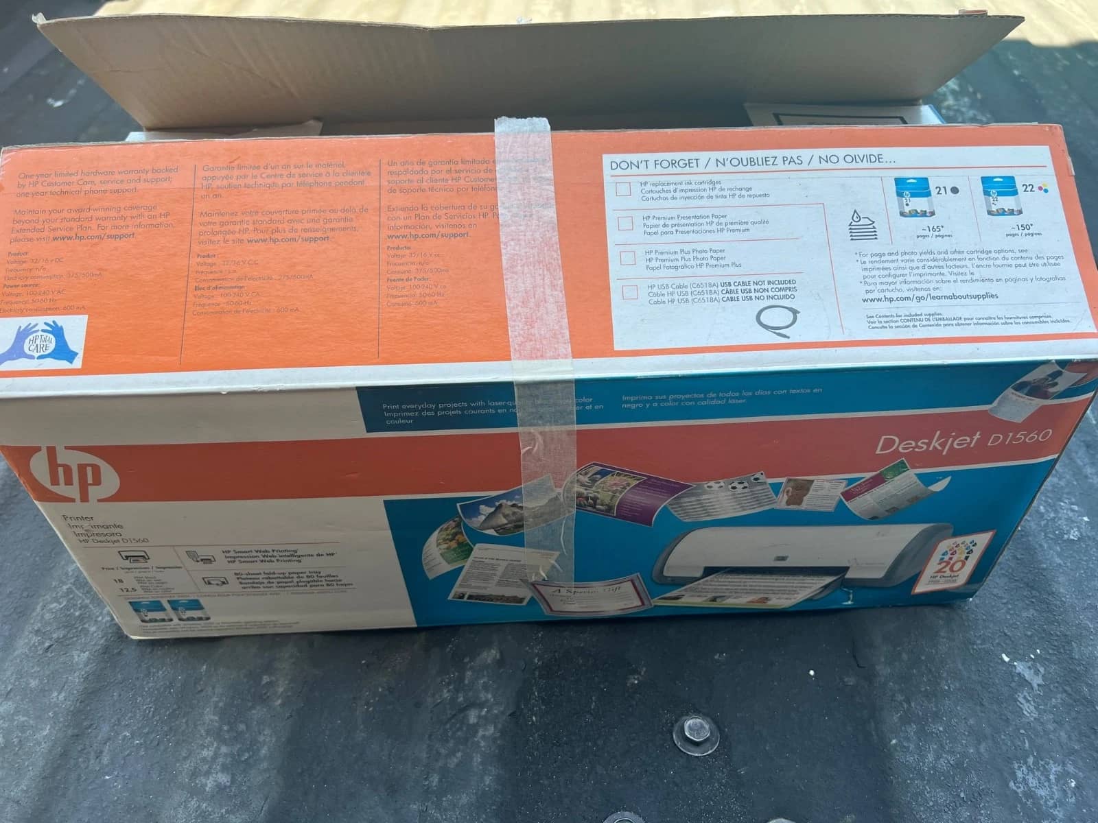 HP Deskjet D1560 Printers New