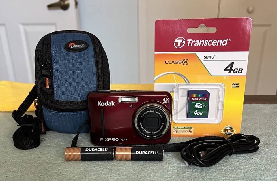 Kodak PIXPRO Fz43 Digital Cameras Black New Body Only