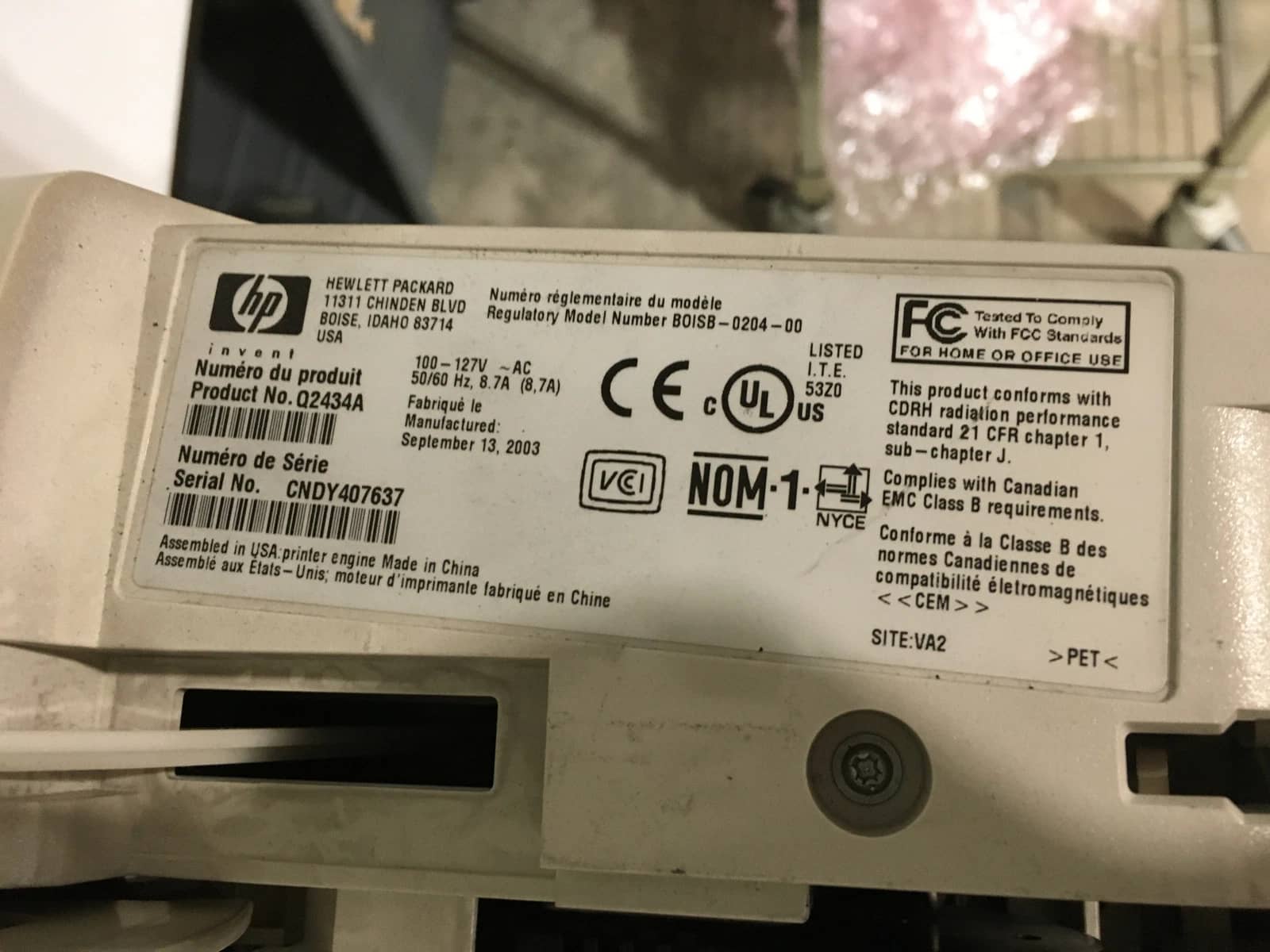 HP Laserjet 4300DTN Printers Refurbished - Excellent