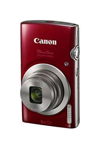 Canon PowerShot ELPH 180 Digital Cameras Red New Body Only