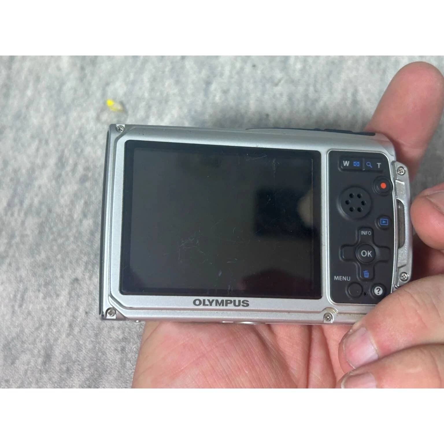 OM SYSTEM TG-310 Tough Digital Cameras White New Body Only