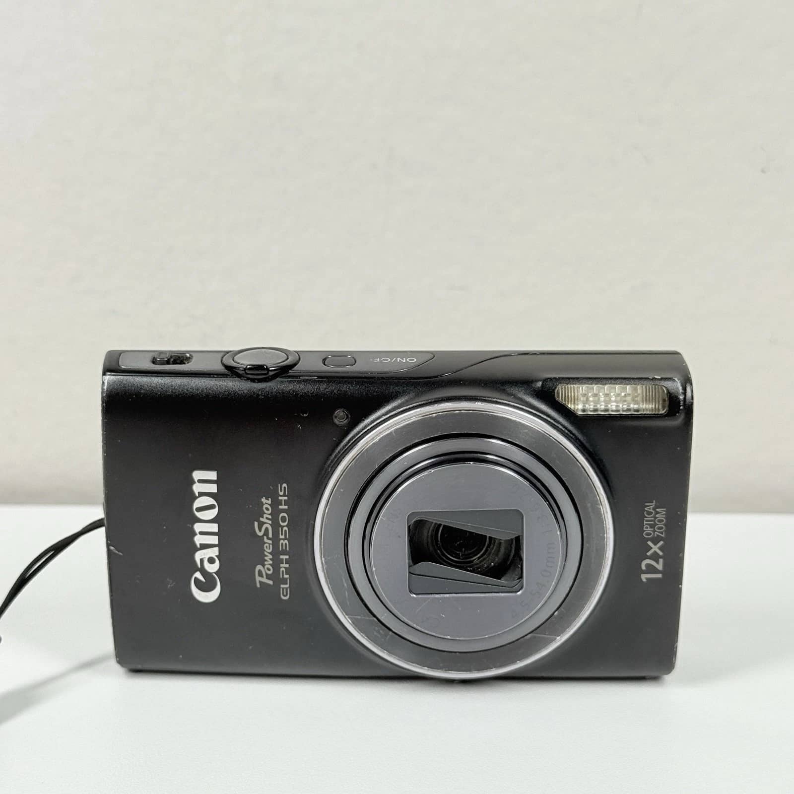 Canon PowerShot ELPH 350 HS Digital Cameras Black Used - Good Body Only