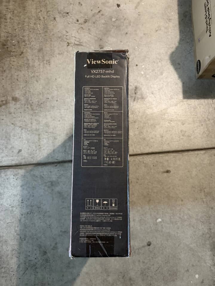 ViewSonic VX2718-P-MHD Monitors