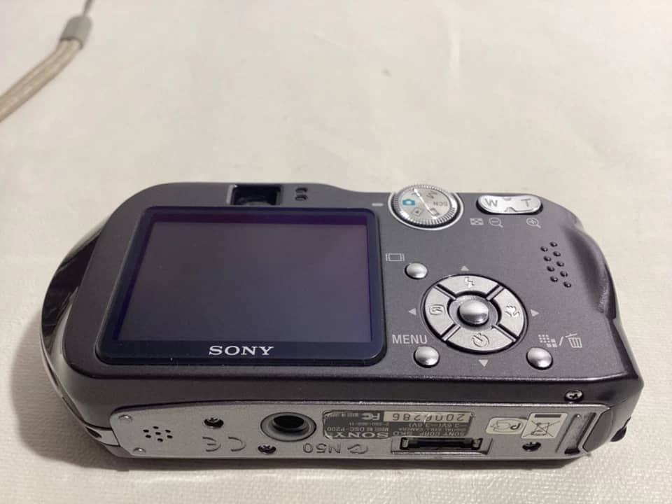 Sony DSC P200 Digital Cameras Silver New Body Only