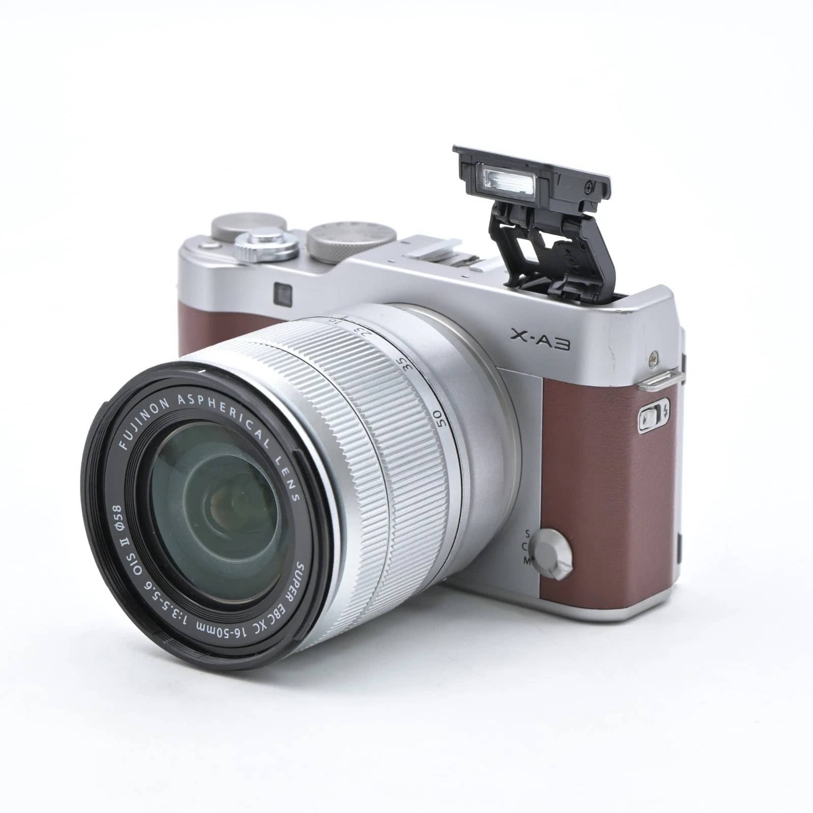 Fujifilm X-A3 Digital Cameras Silver Used - Good Body Only