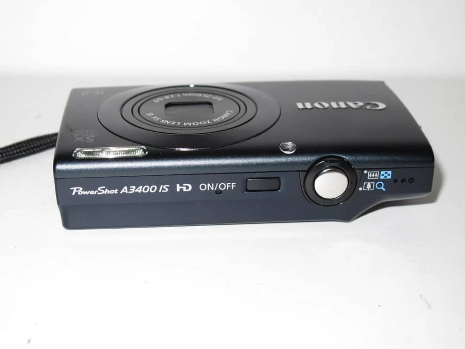 Canon PowerShot A3400 IS Digital Cameras Silver New Body Only