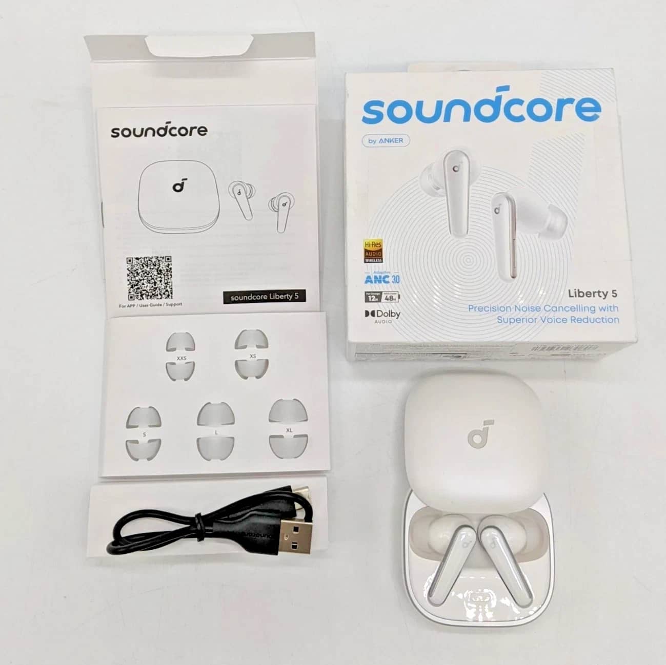 Soundcore Liberty 5 Headphones & Earbuds Blue New