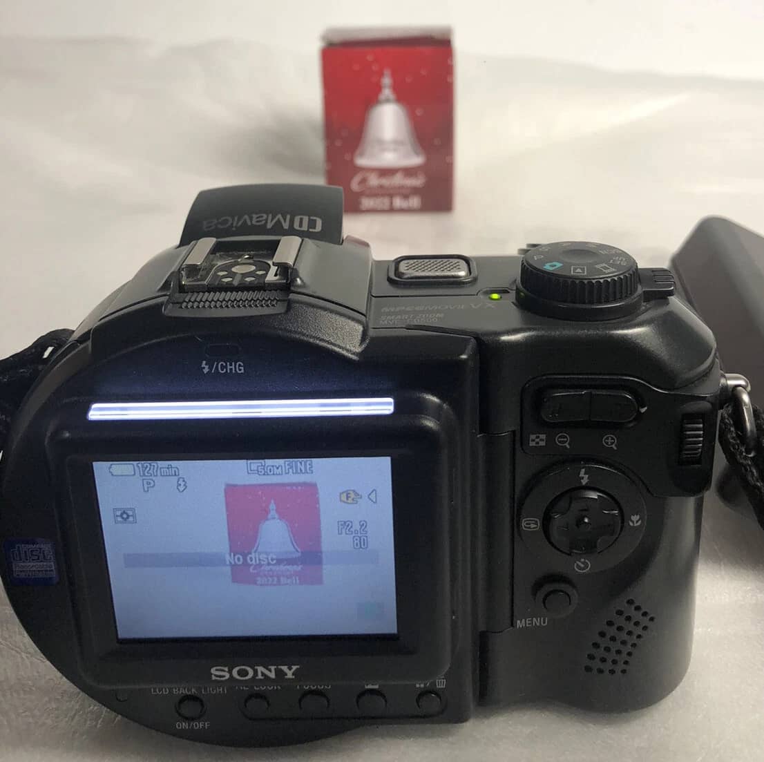 Sony MVC-CD500 Mavica Digital Cameras Black New Body Only
