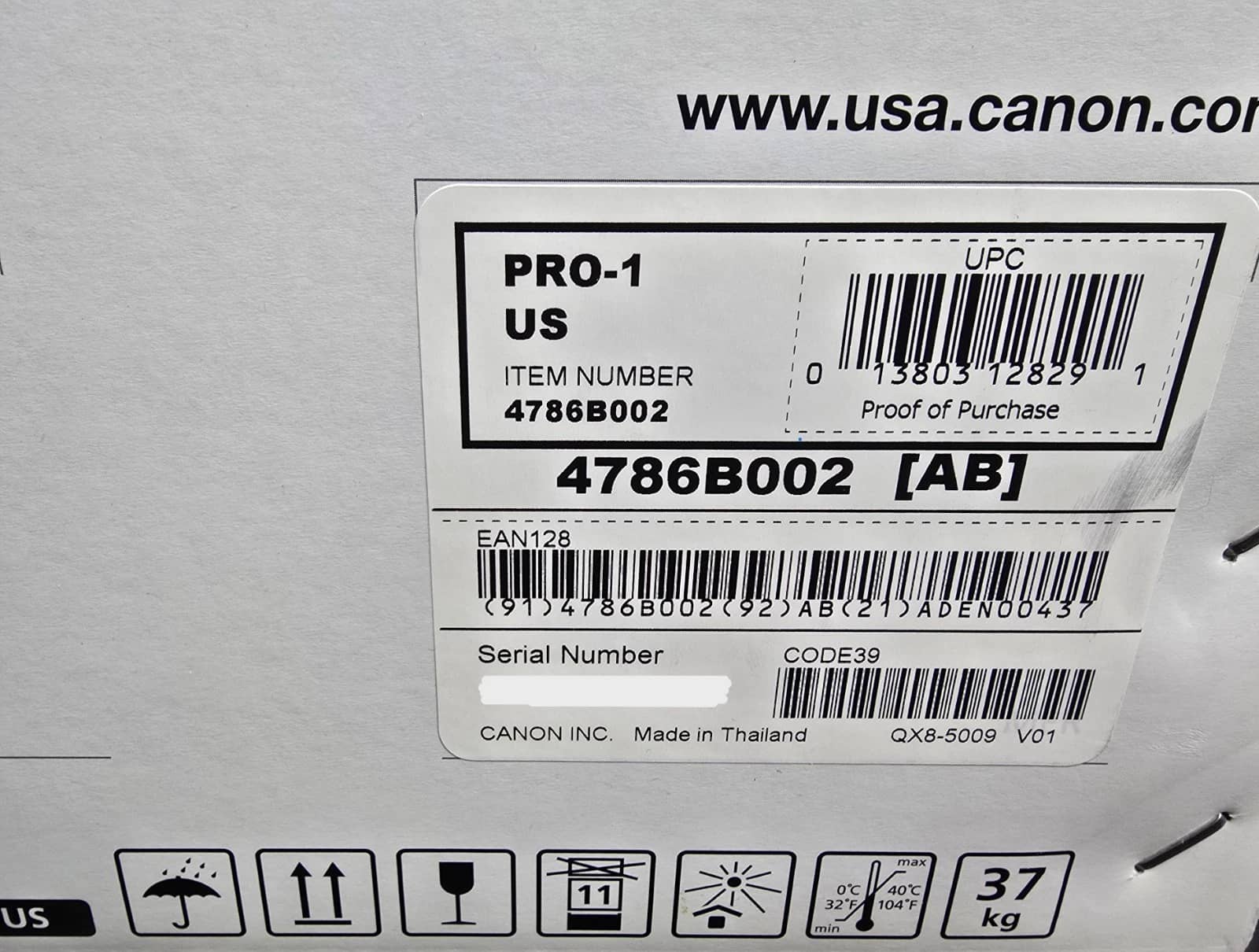 Canon PIXMA PRO-1 Printers New