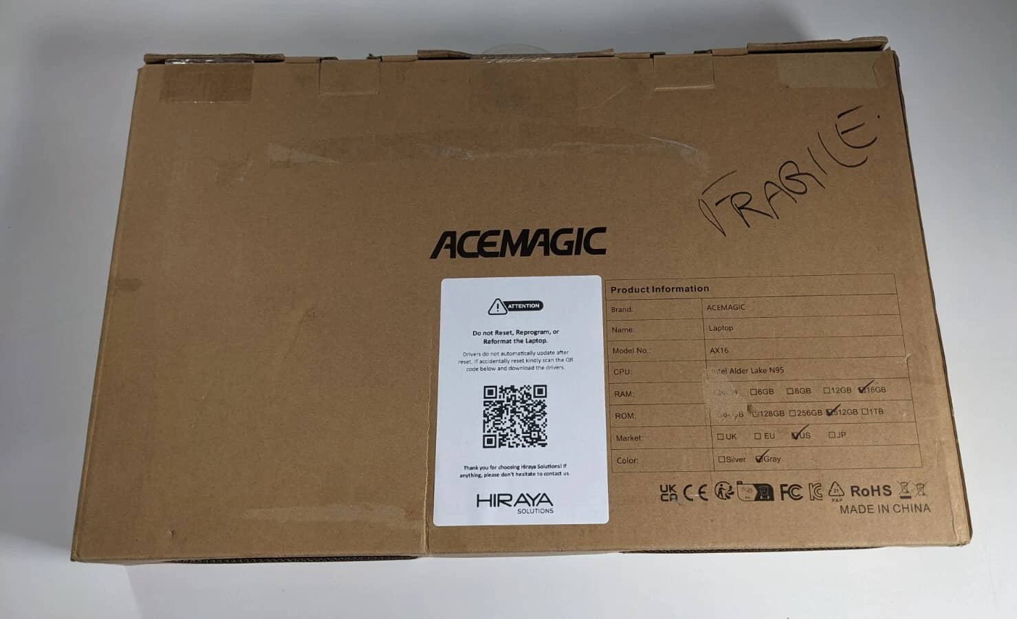 ACEMAGIC AX16 Computers New