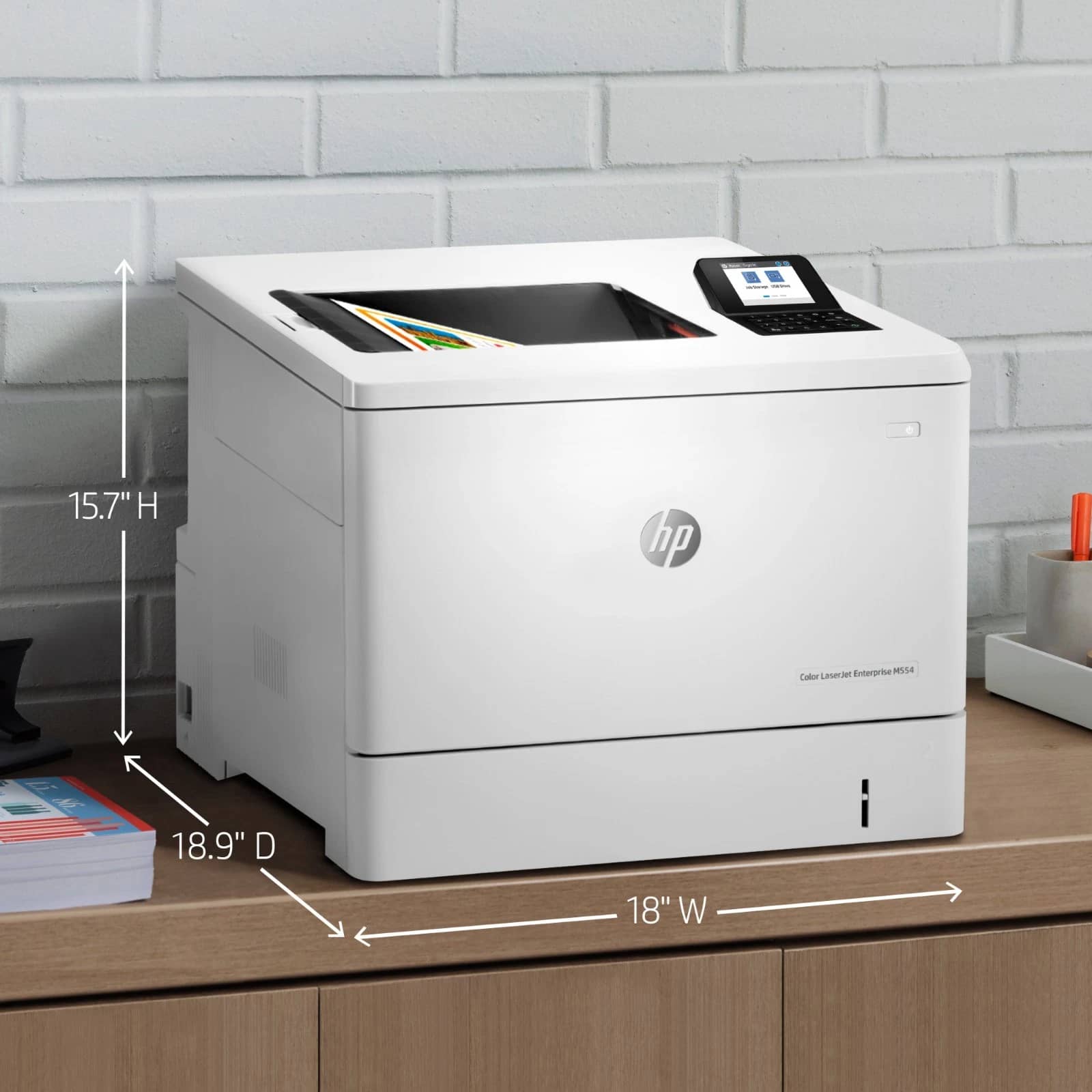 HP LaserJet M554dn Printers Open-Box Excellent