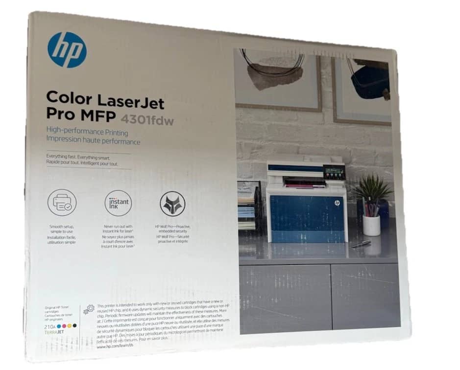HP Color LaserJet Pro MFP 4301fdw Printers New