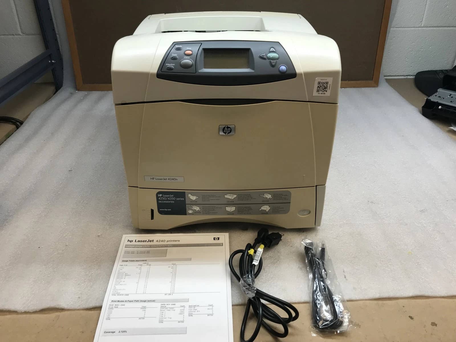 HP Q7785A, HP LaserJet 4240n Printers Used - Good
