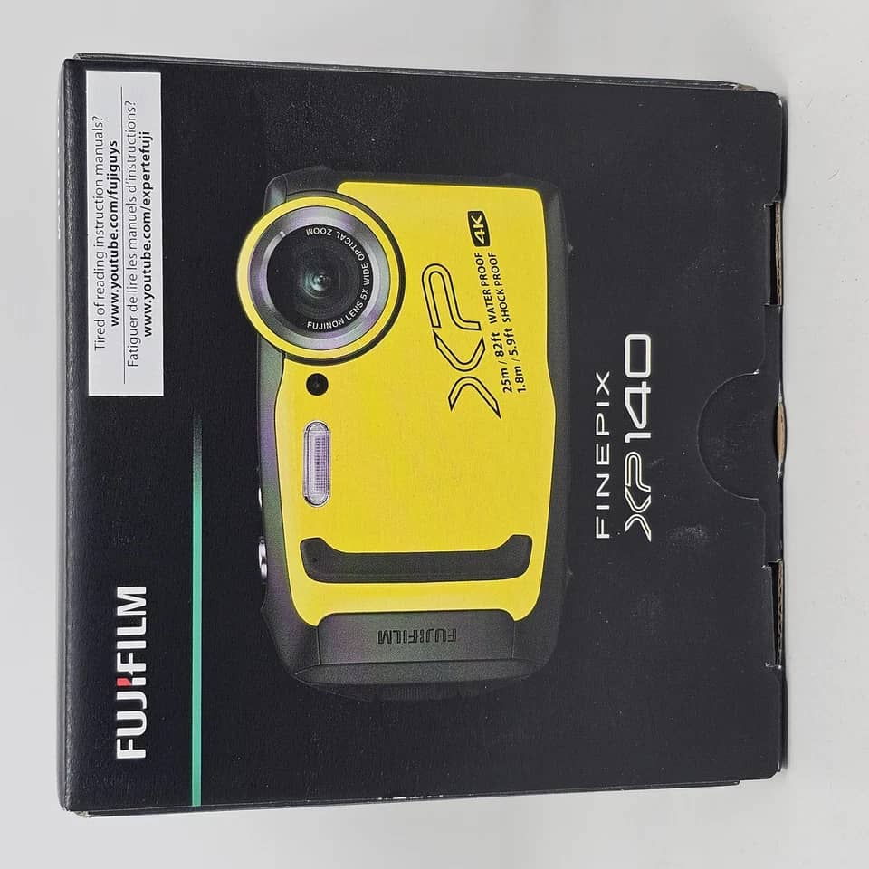 Fujifilm FinePix XP140 Digital Cameras Silver New Body Only