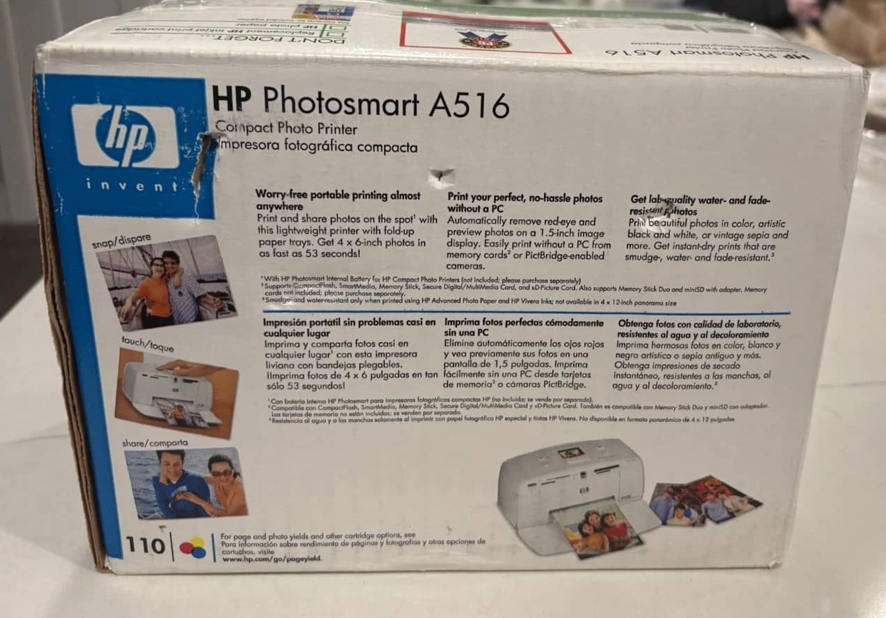 HP A516 Printers New