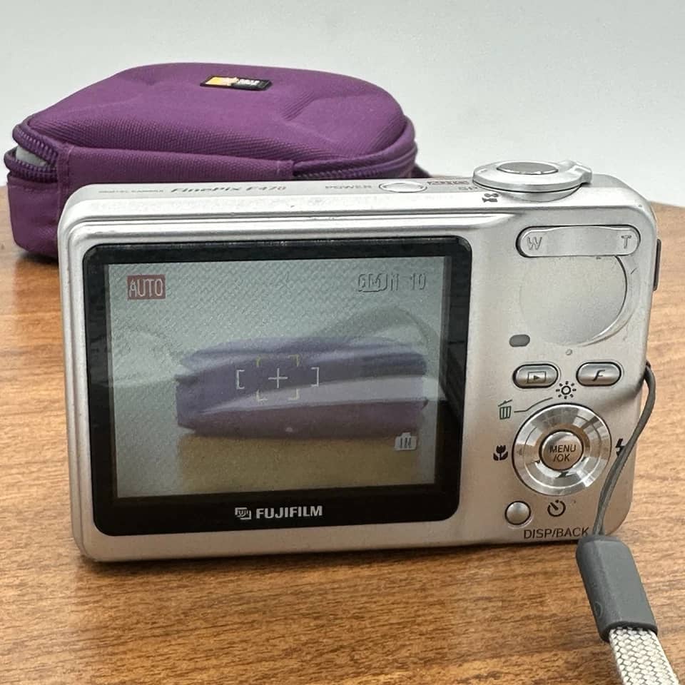 Fujifilm FinePix F470 Digital Cameras Silver New Body Only